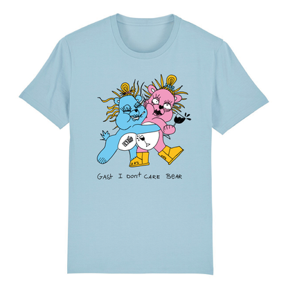 I dont Care Bear T-shirt Blauw